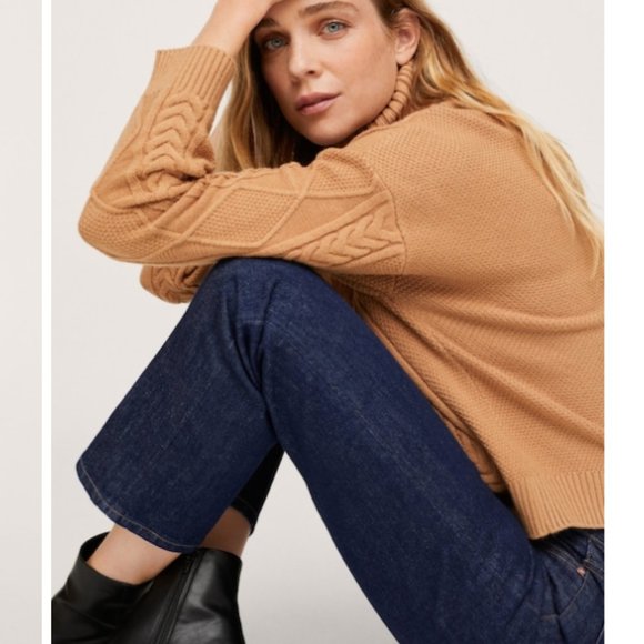 Mango - Straight Jeans - Dark Blue Sz 10 - NEW w/ tag OFFERS WELCOME - Picture 3 of 7